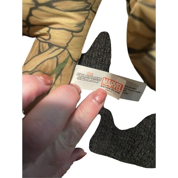 New Marvel Brown Green Baby Groot 14” Guardians Of Galaxy Stuffed Animal Toy - Picture 7 of 7